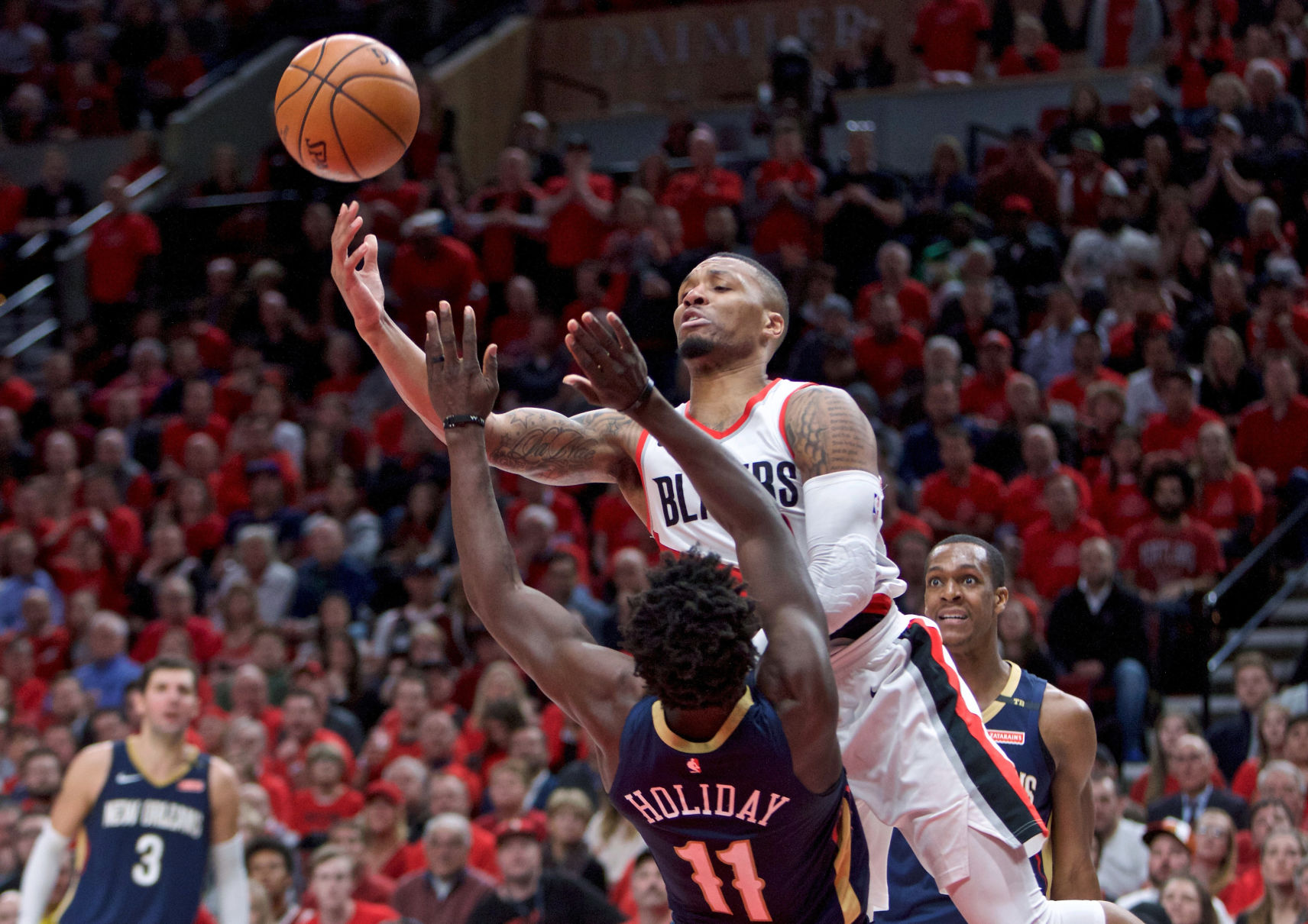 Pelicans Trail Blazers Basketball